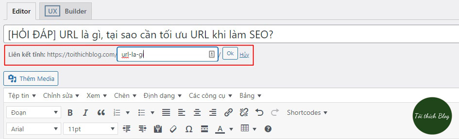 Cách tối ưu URL cho bài viết SEO